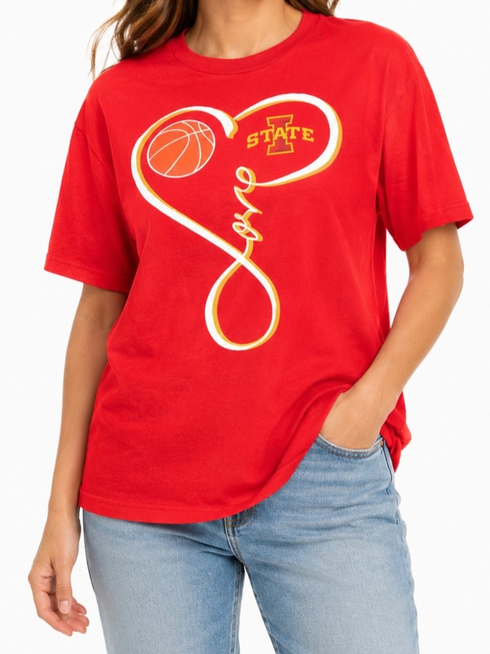 Iowa State Red Graphic Tee
